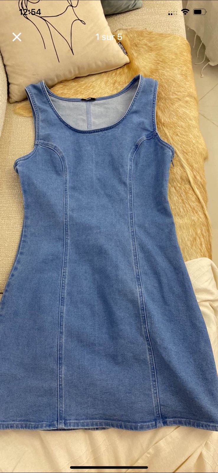 Robe en djean tezenis