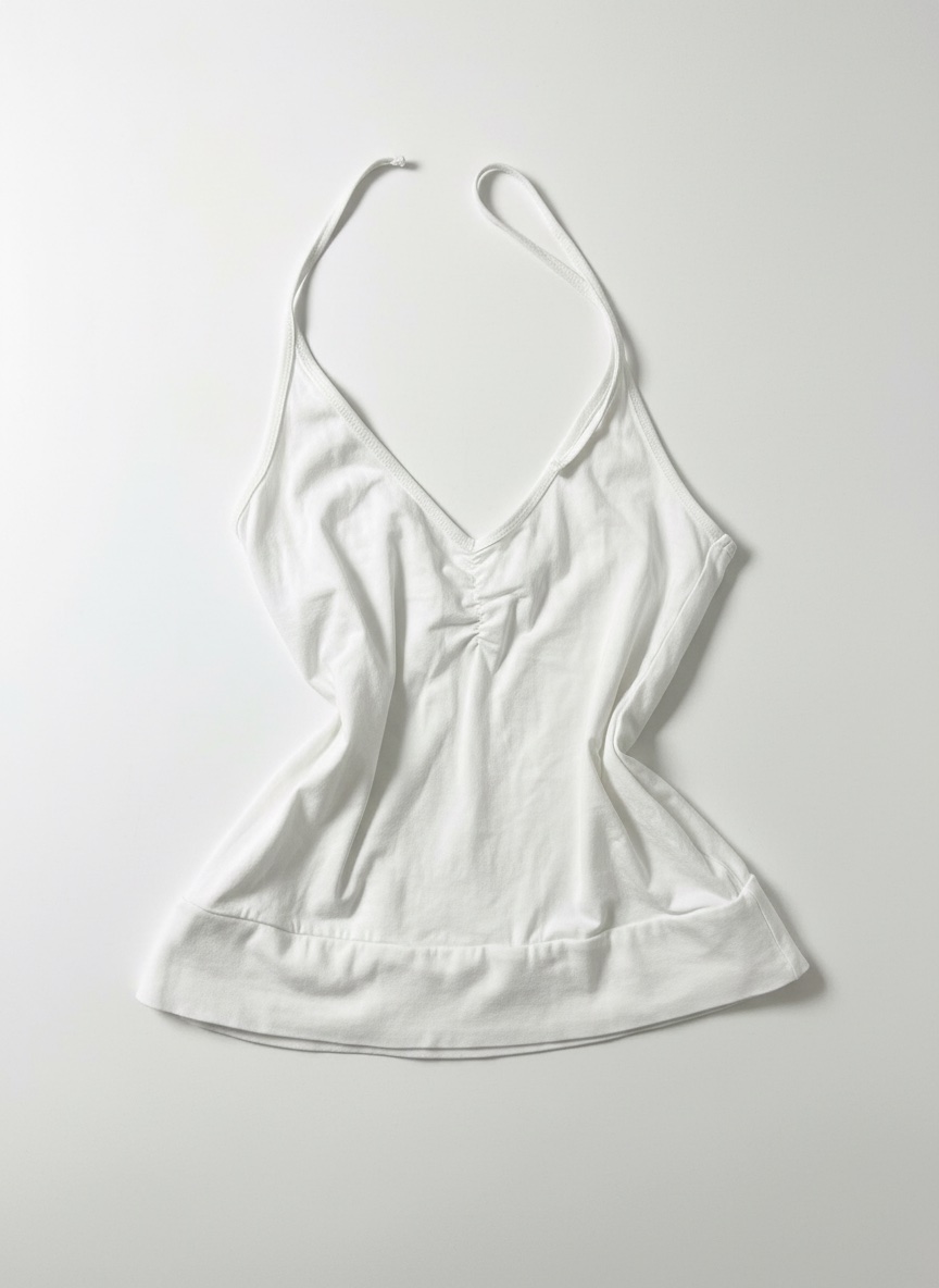 Top blanc h&m vintage