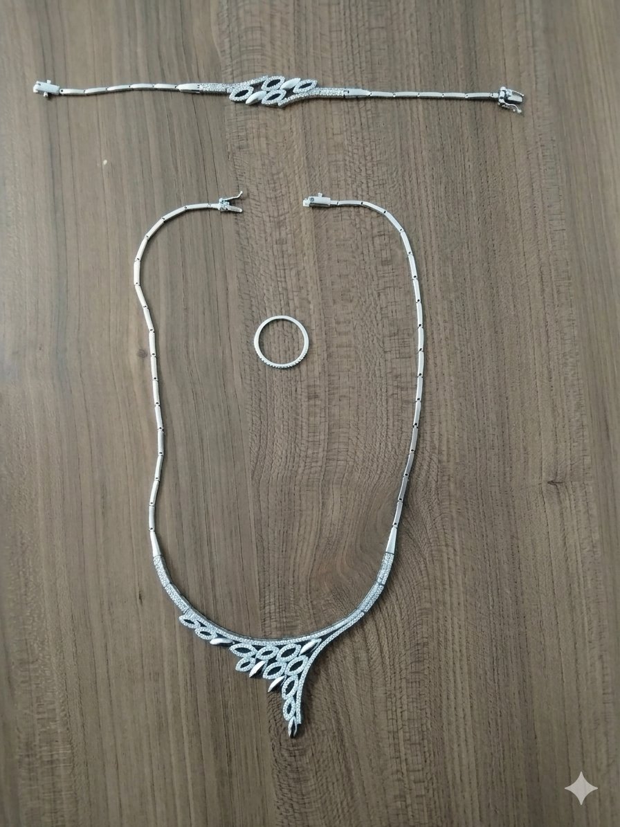Parure en argent