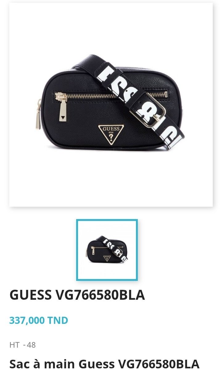 Bandoulière guess