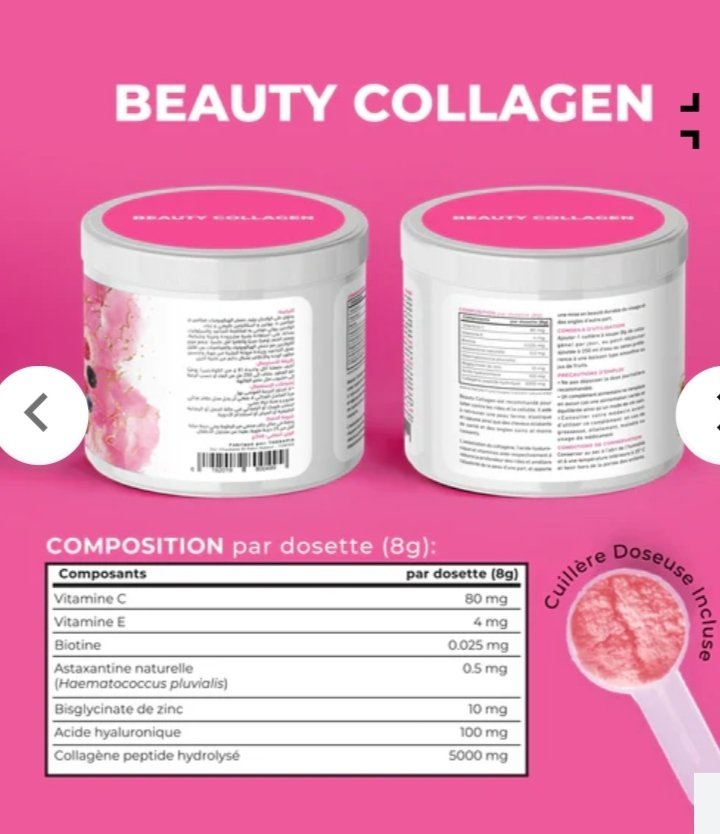 Pack beauté collagène 