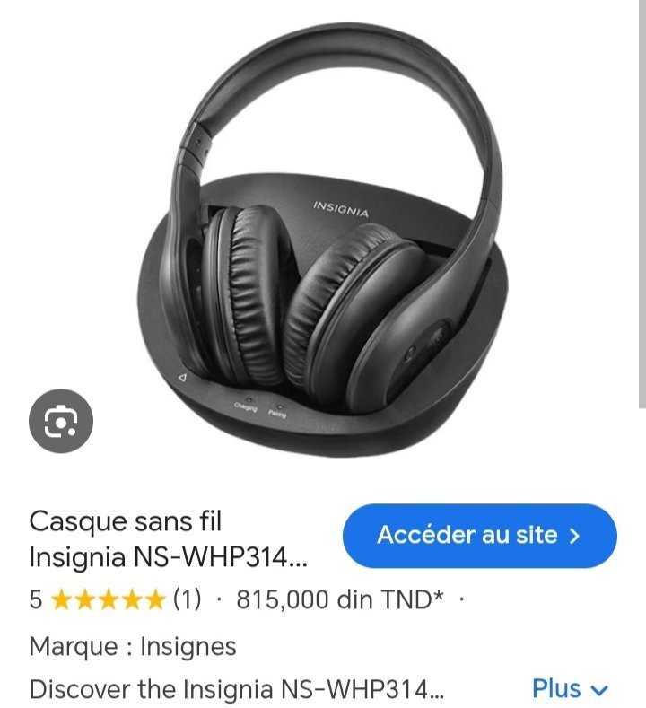 Casque sans fil insignia tunis