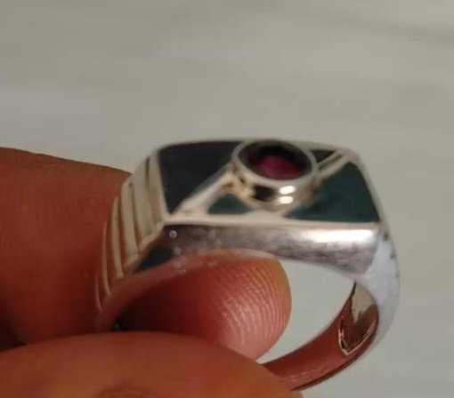 Bague en argent