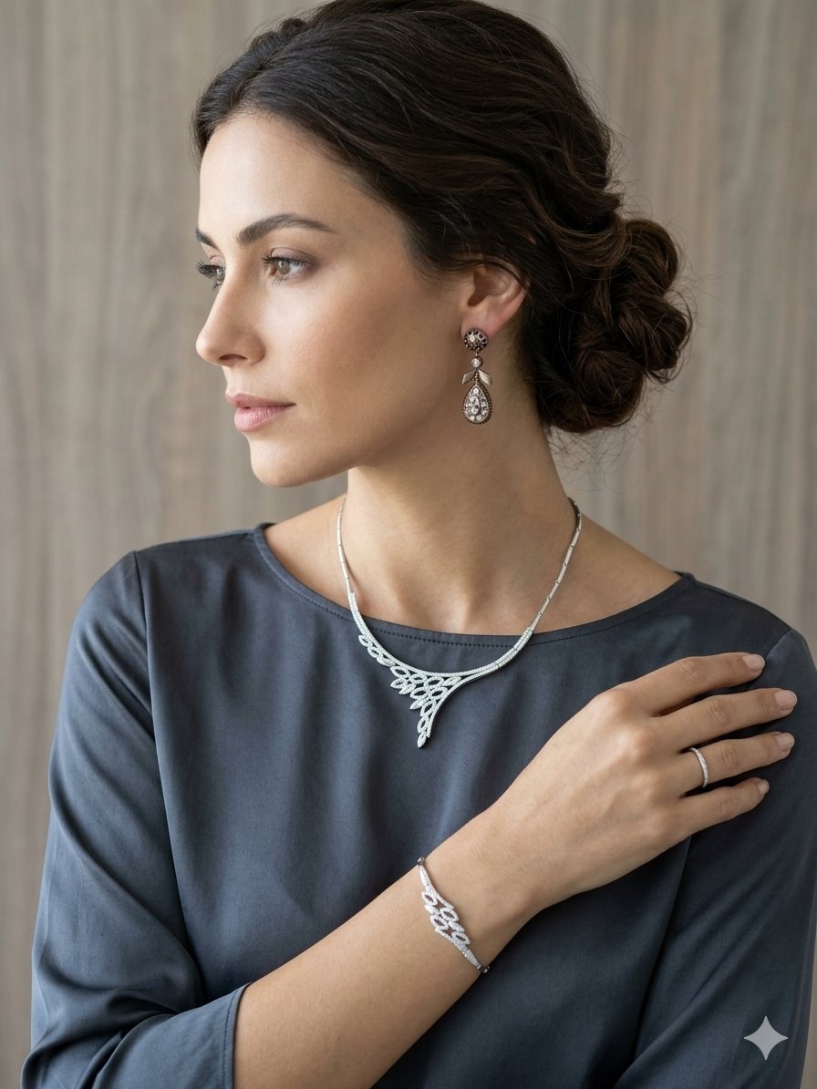 Parure en argent
