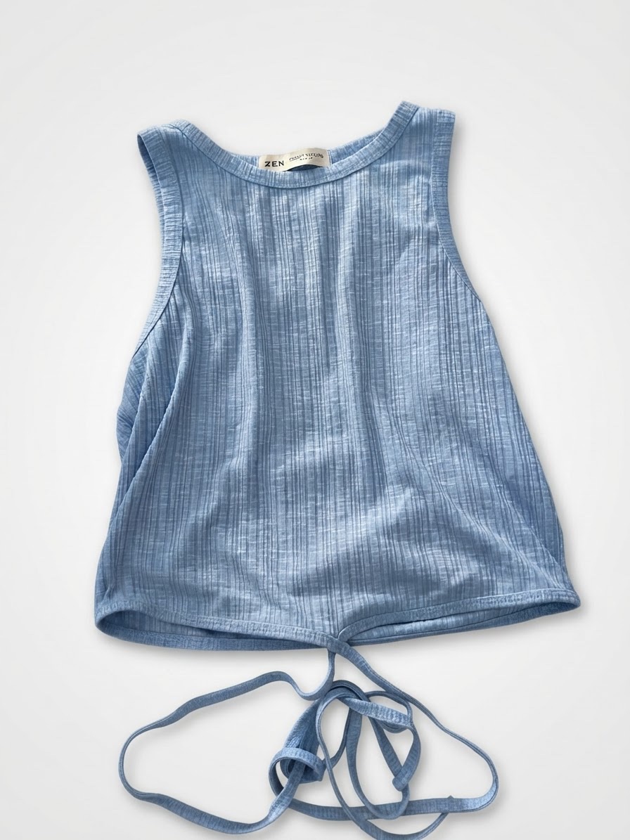 Top bleu 