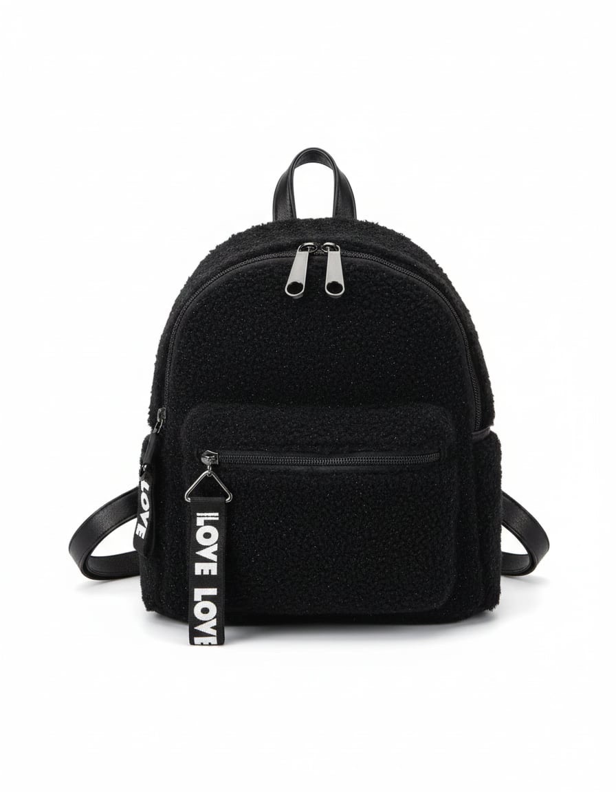 Mini sac à dos noir