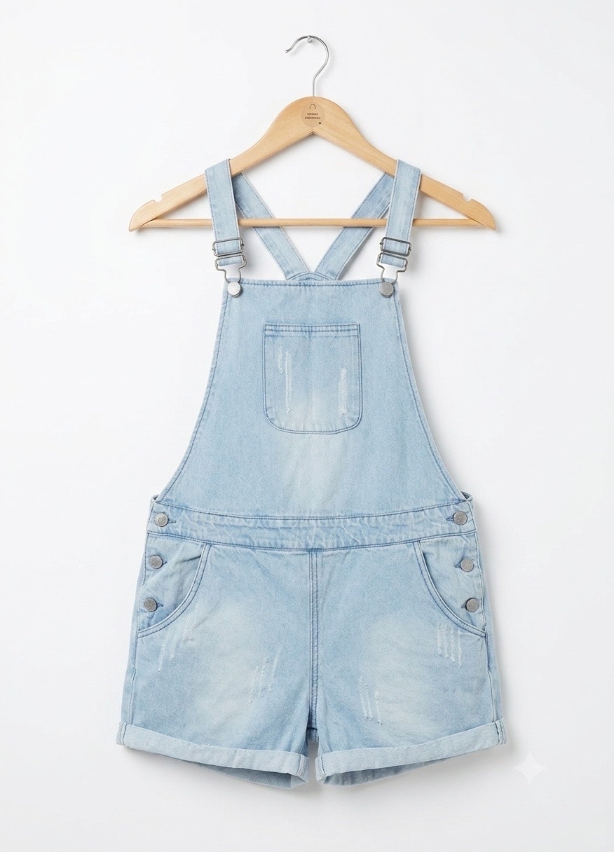 Salopette en jean claire taille 38/40