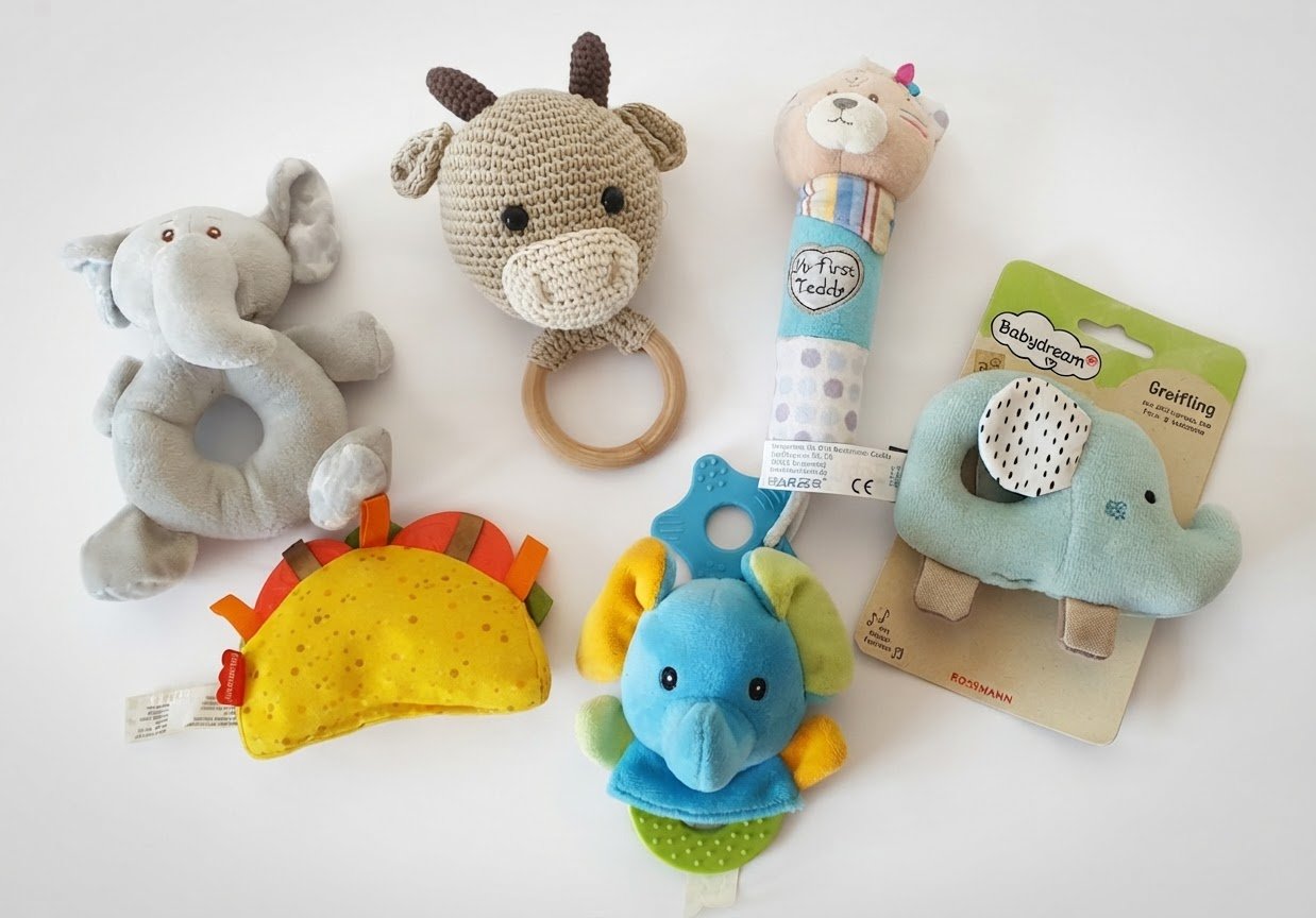 Lot de jouets d’éveil pour bébé 🧸🐘