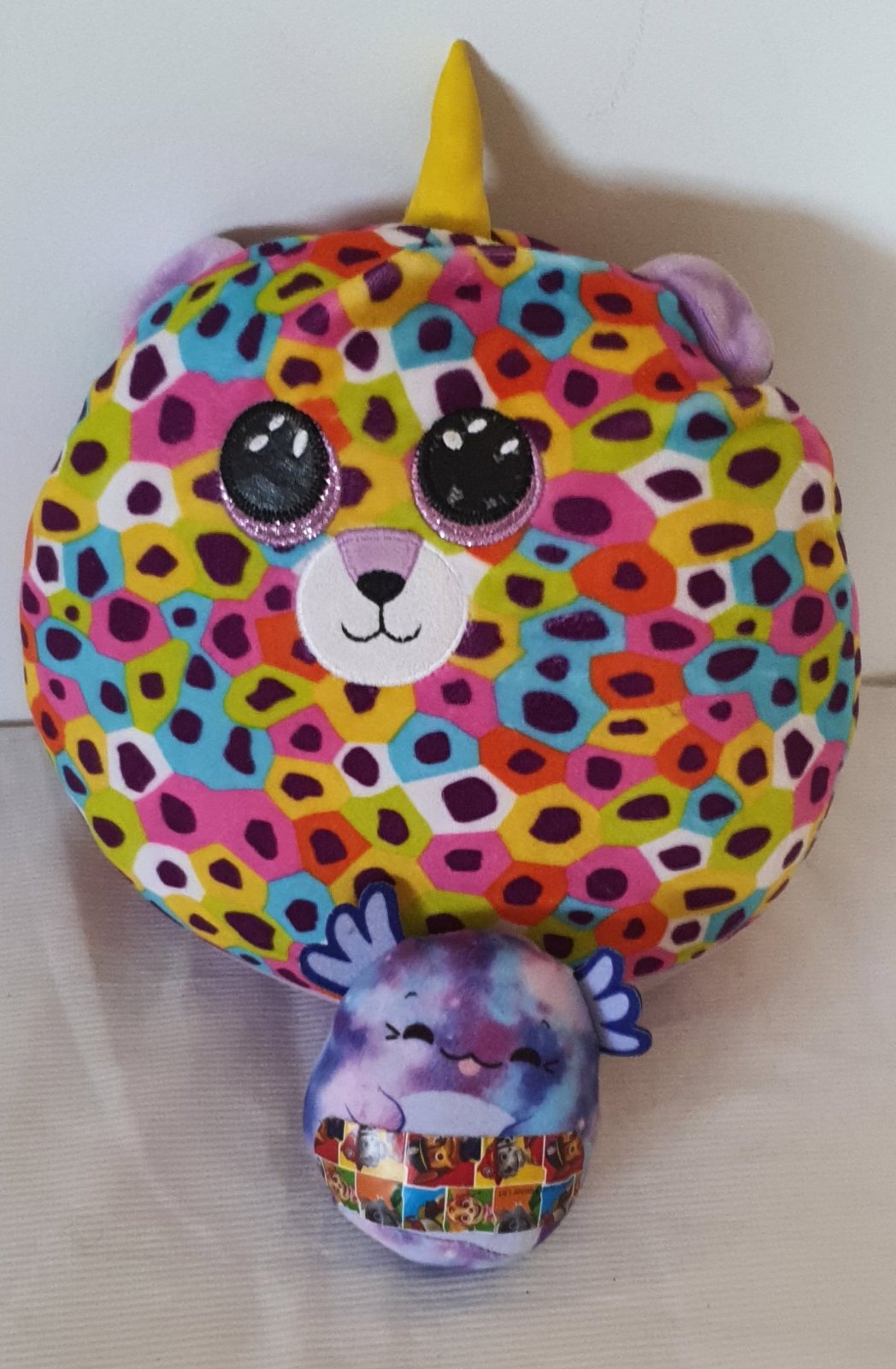 Squishy peluche licorne colorée 🦄