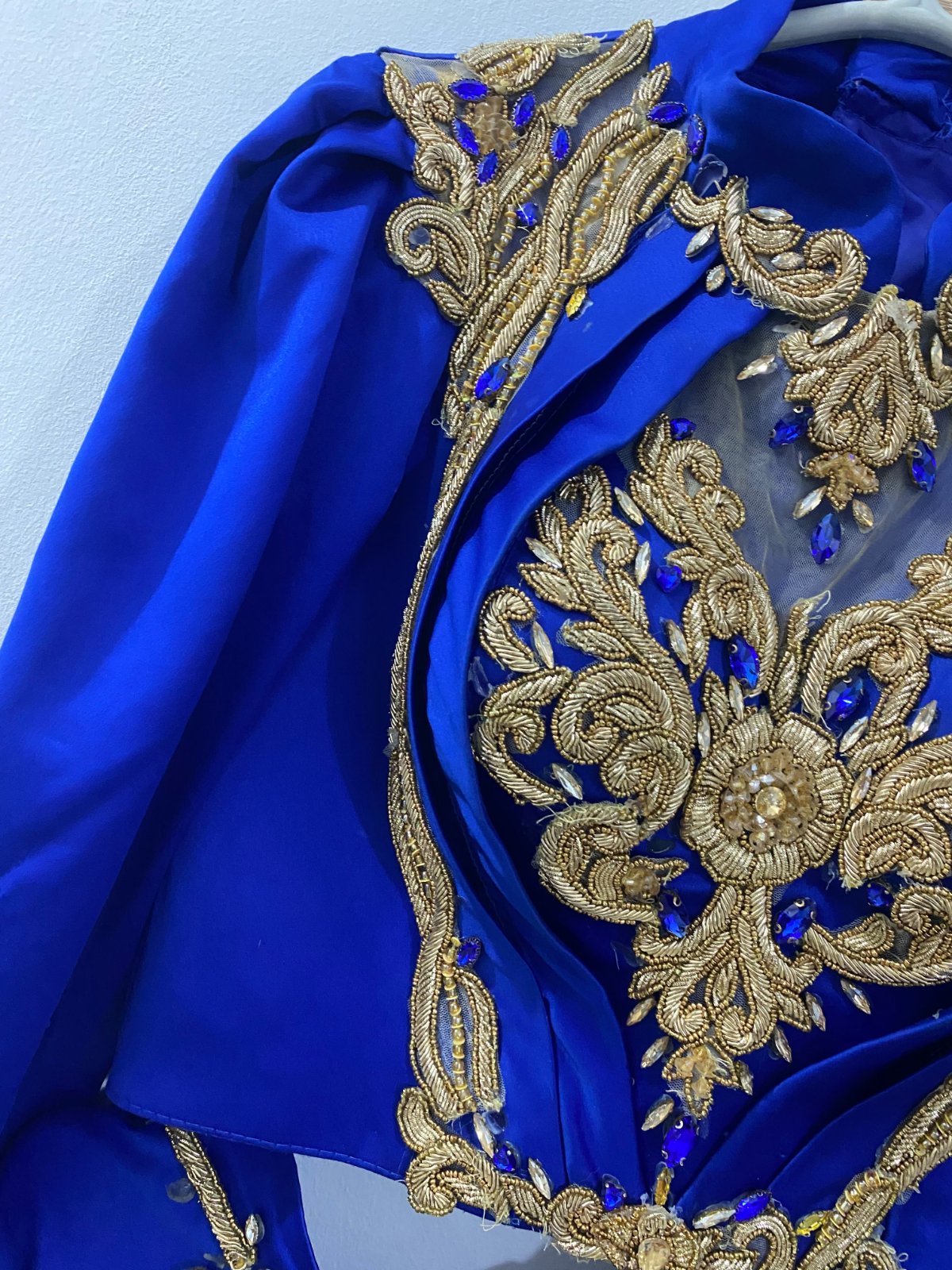 Koftan Bleu Royal & Doré ✨💙 Taille 36 --> taille 40