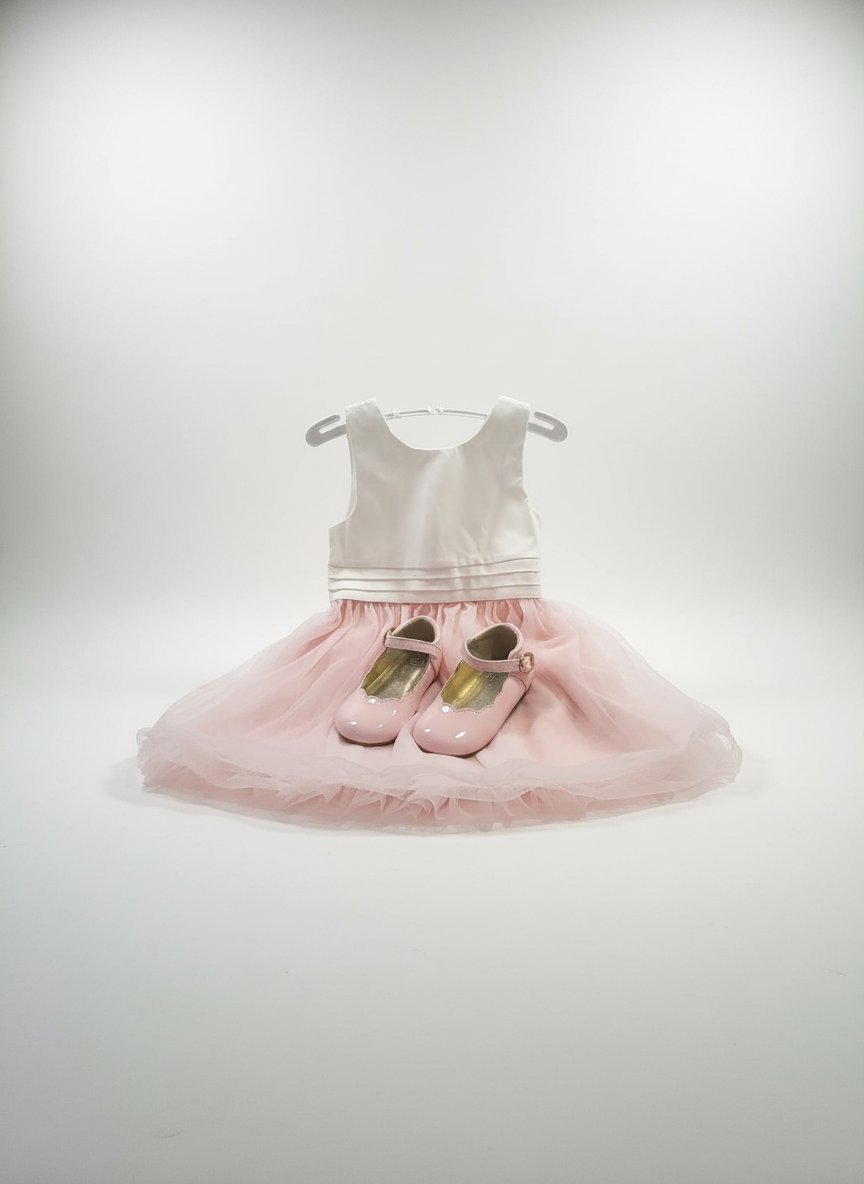 Robe cérémonie Obaïbi avec ses ballerines 