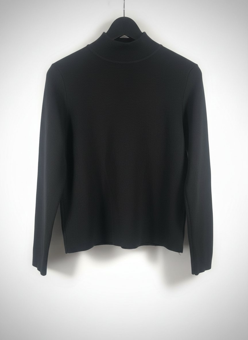 Pull noir basique 