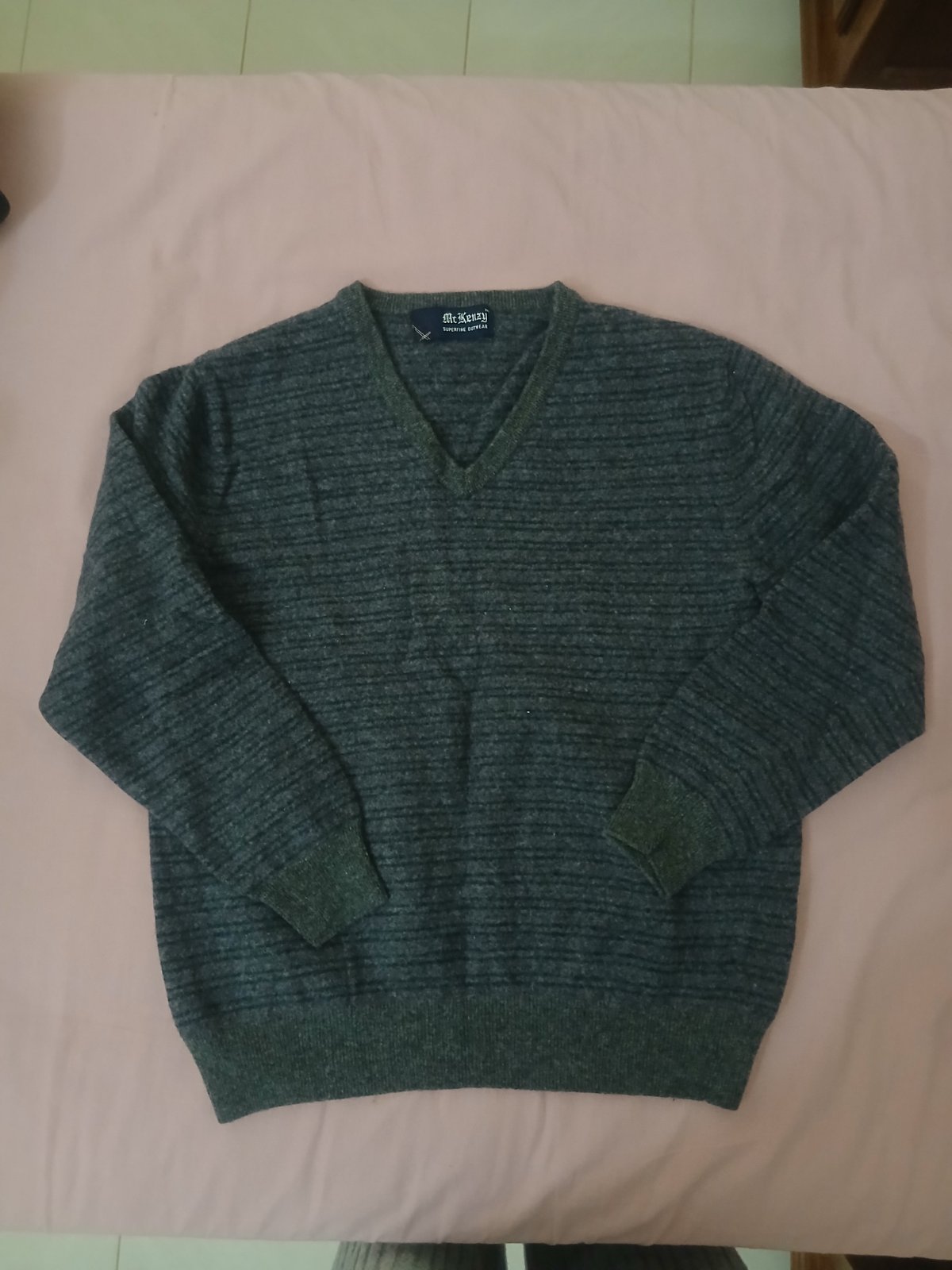 Pull homme 100% laine Mc Kenzy