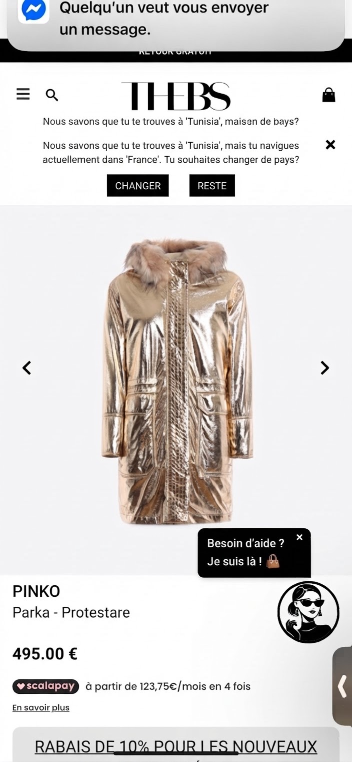 Manteau pinko