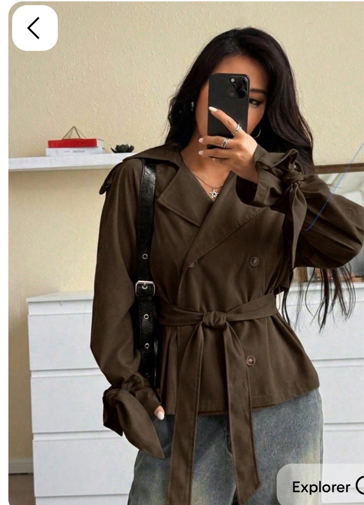 Mini trench tendance H&M