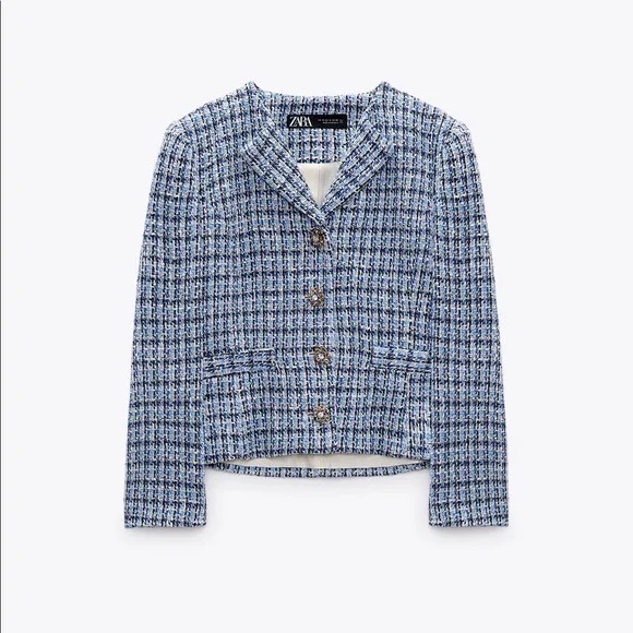 Veste en tweed zara