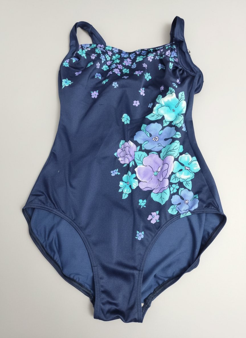 Maillot bleu pétrole 