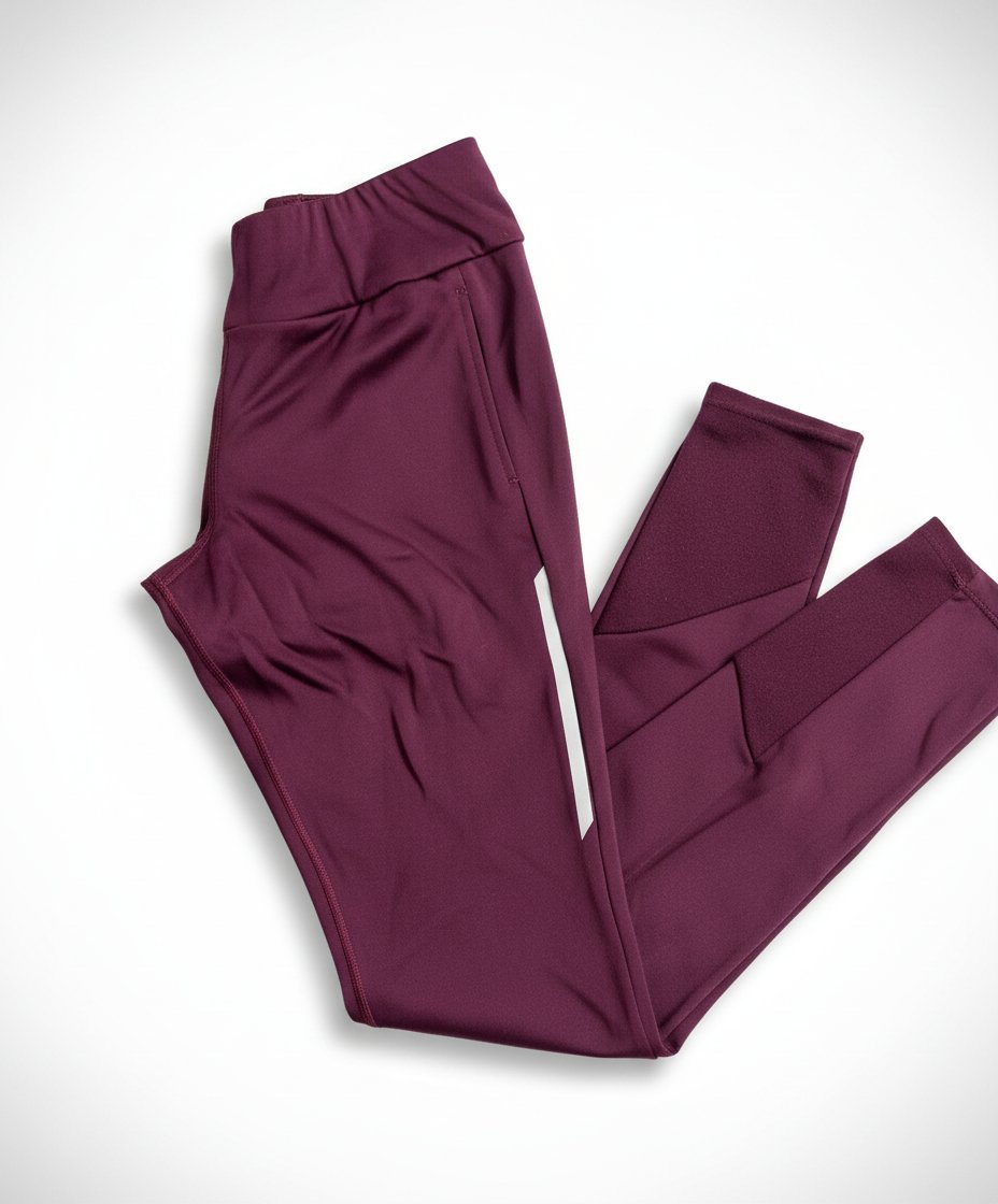 Leggings de couleur bergandie 