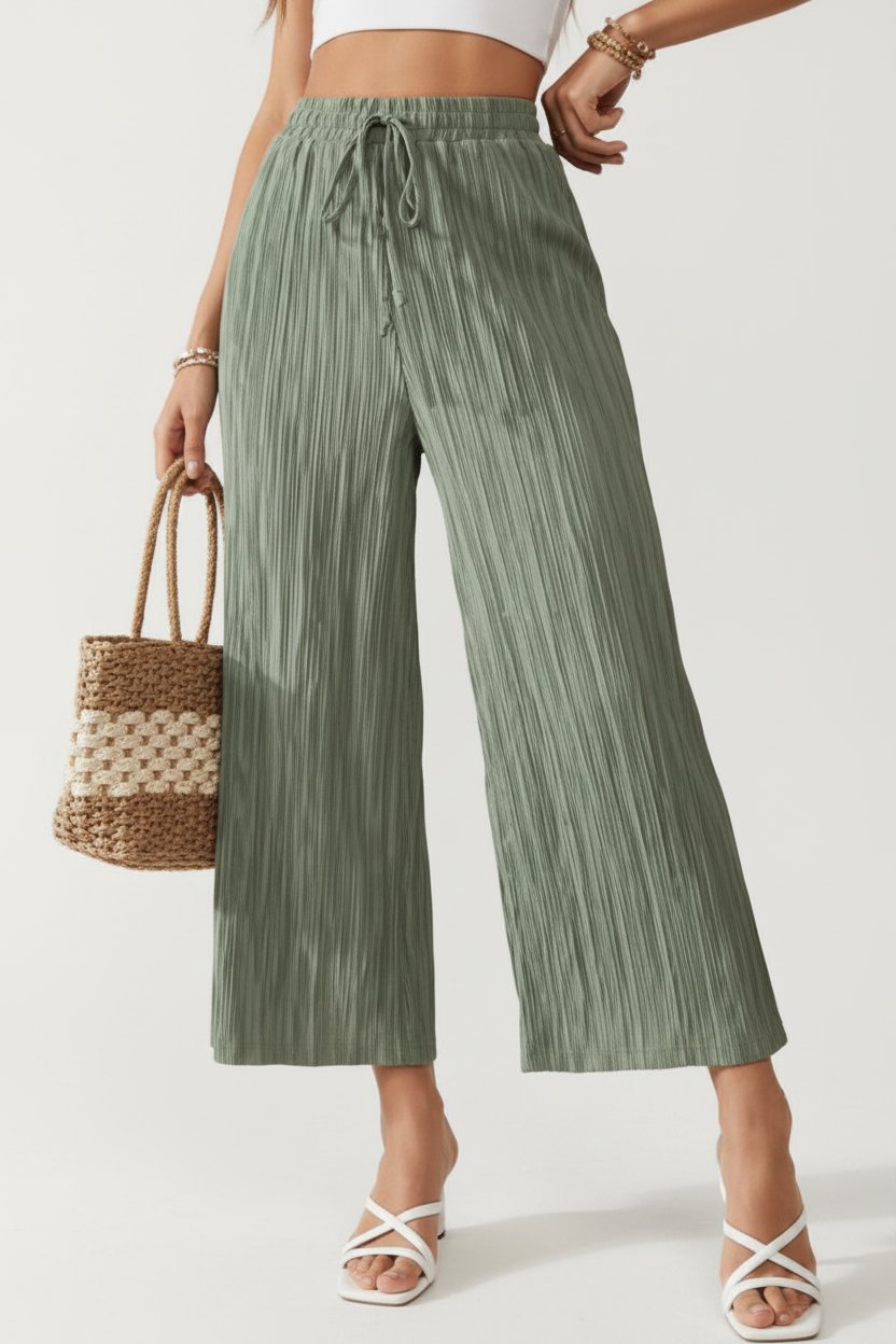 Pantalon large BERSHKA 