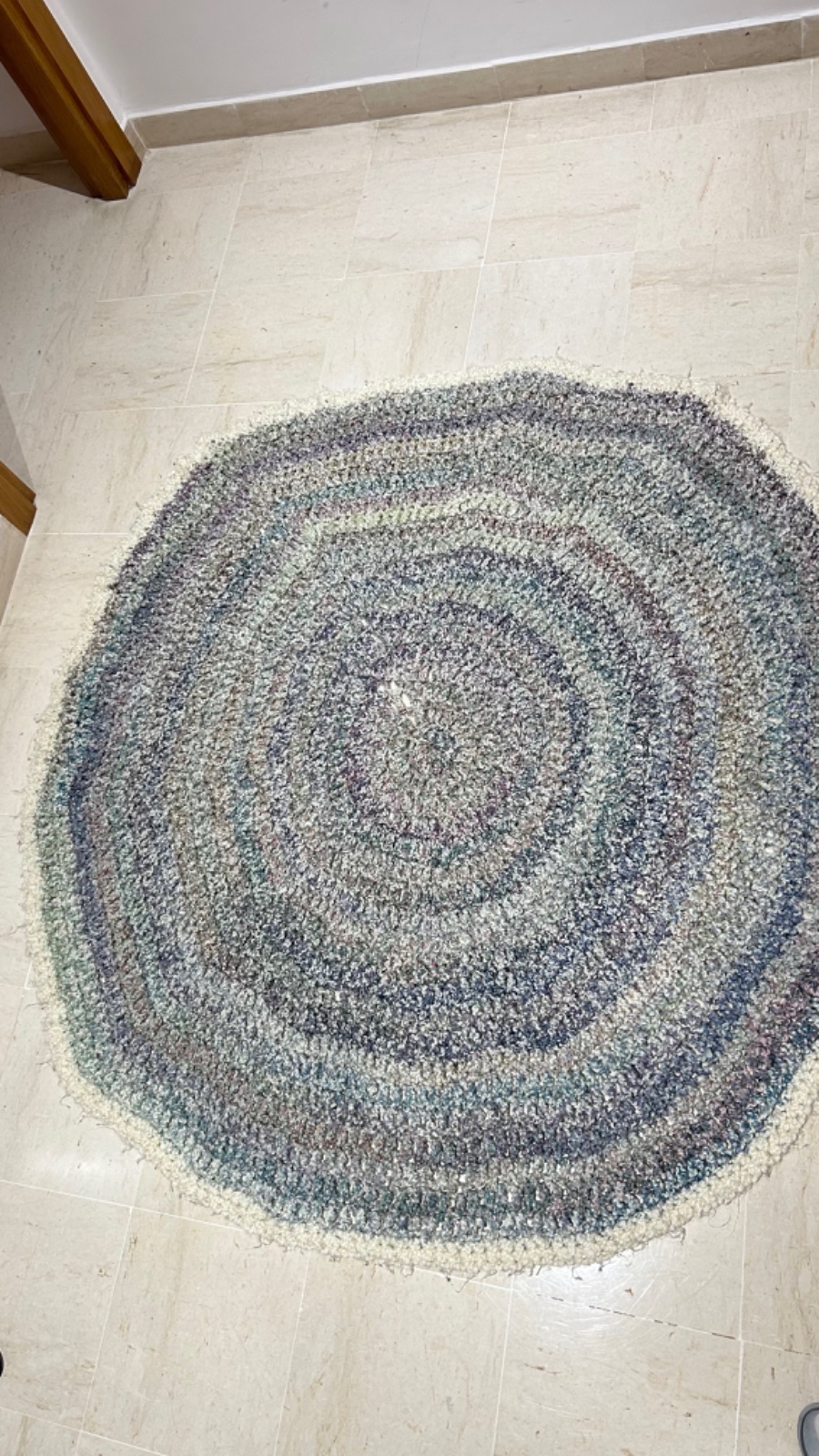 Tapis en crochet