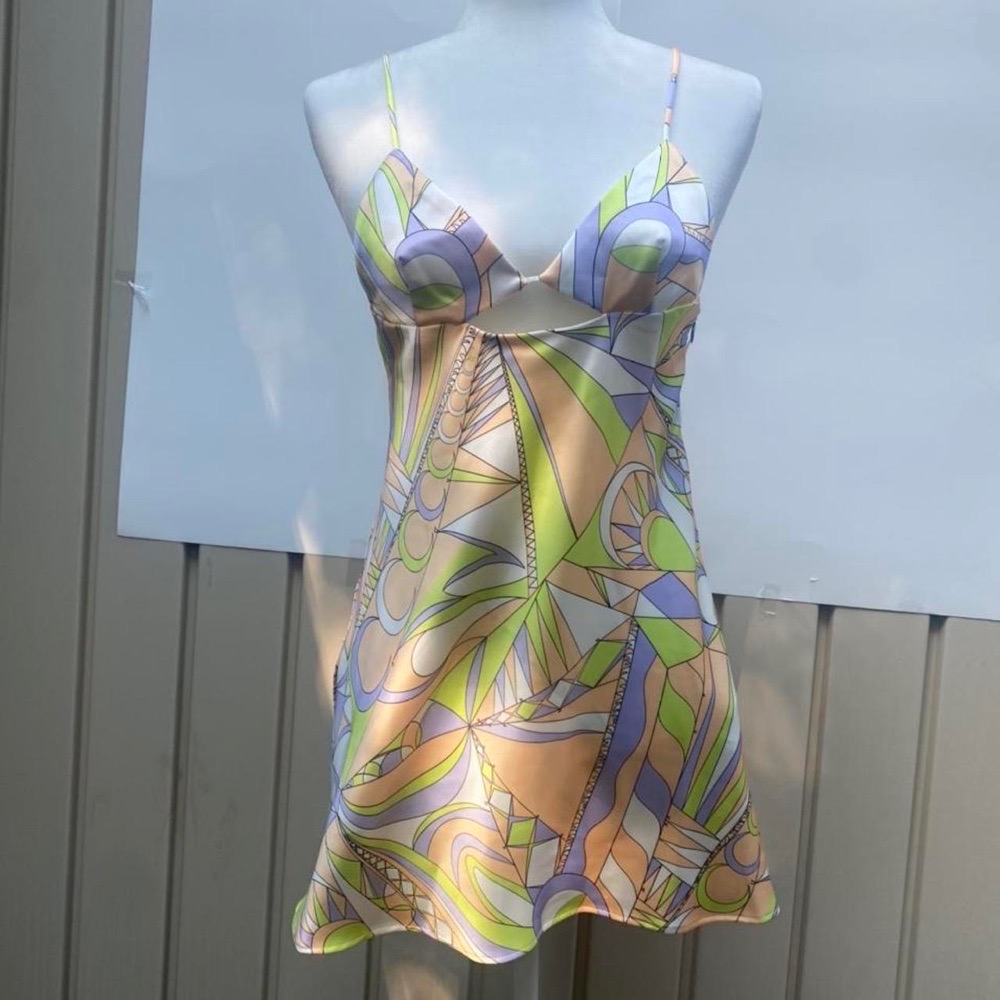 Robe zara satinée