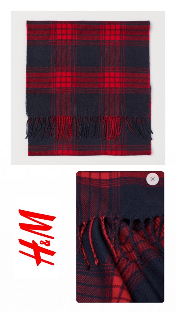 Écharpe en tissu souple H&M
