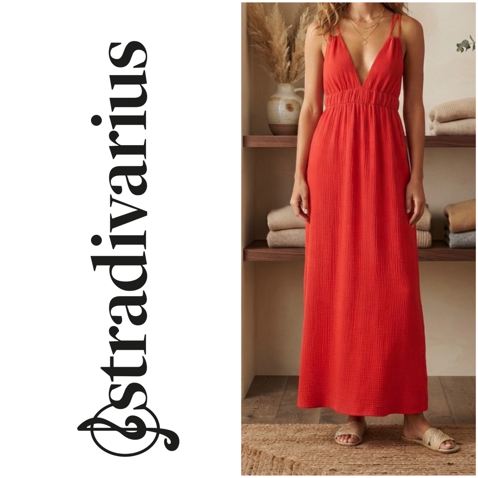 Robe Stradivarius 🧡🧡🧡🧡