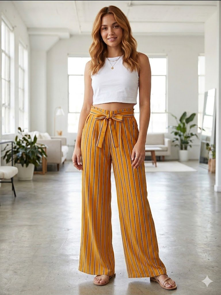 Pantalon large