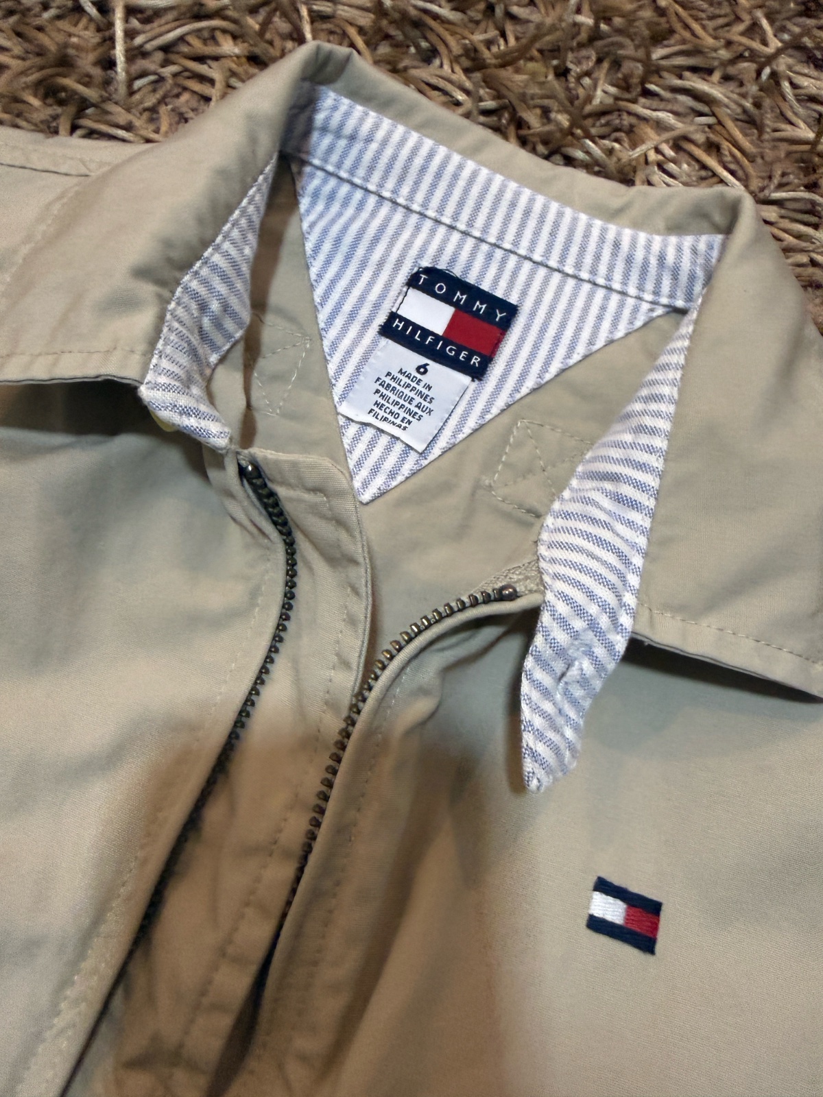Veste garçon tommy authentique