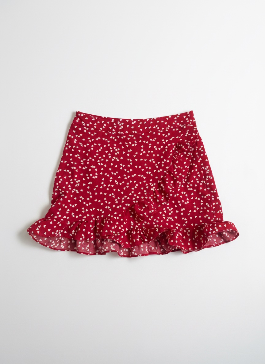 Mini jupe rouge