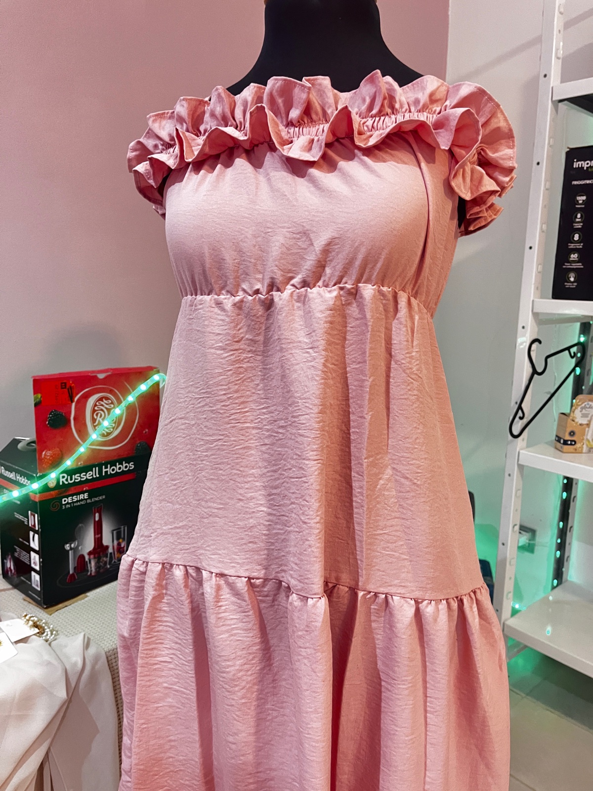 Robe rose bébé