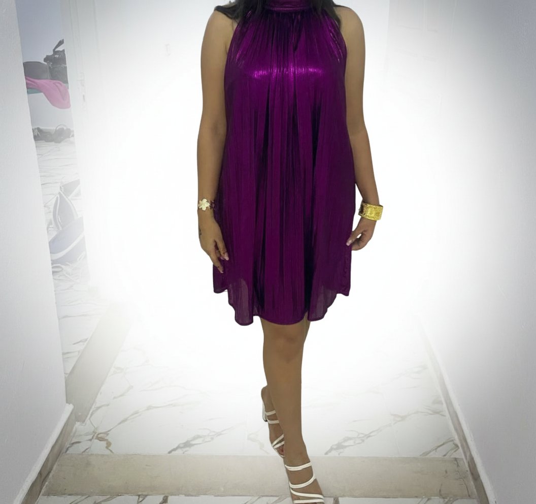 Robe Violette élégante ✨