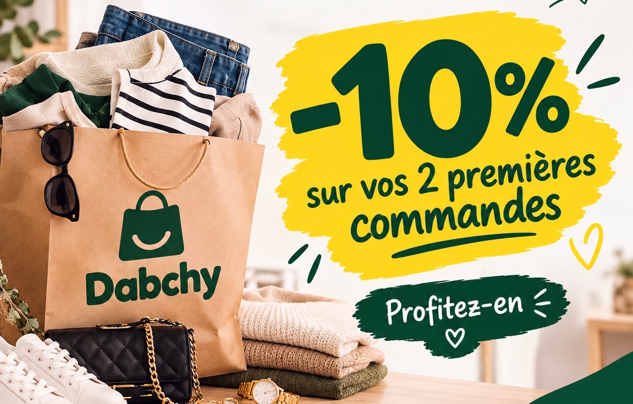 -10% sur les 2premieres commande