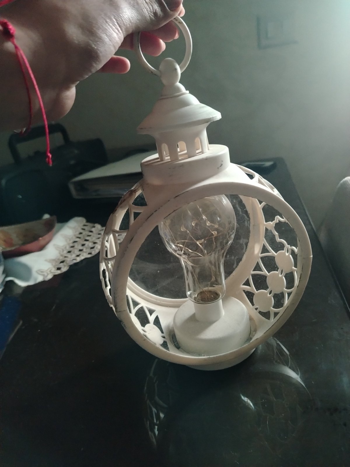 🔔 Lantern décorative avec lumière LED 🔔