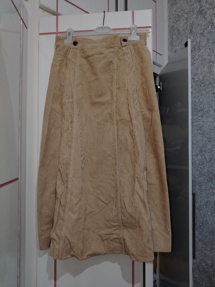 Jupe beige