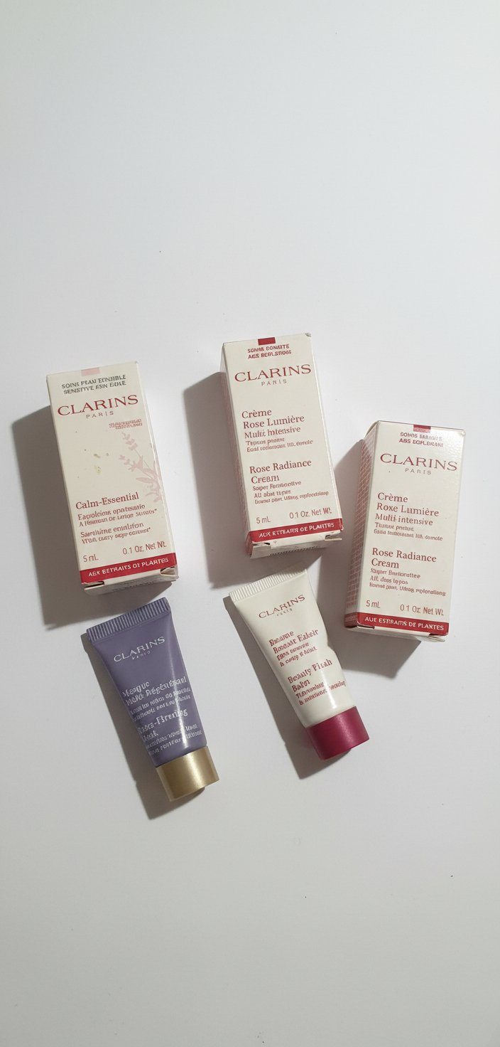 Lot miniatures Clarins