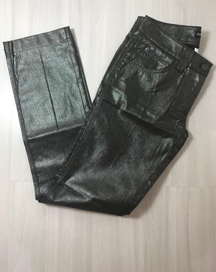 Jean métallisé taille basse Dolce & Gabbana original