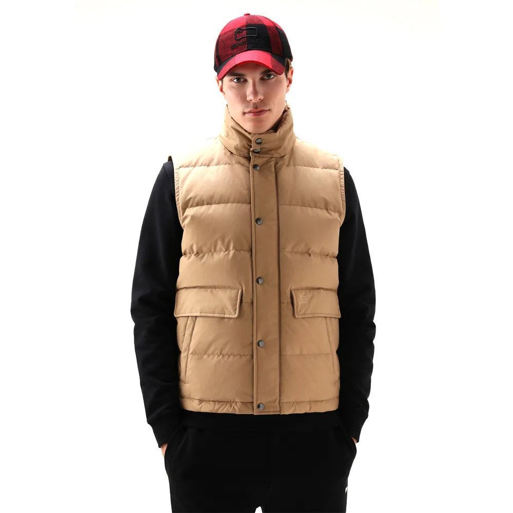 Gilet Woolrich pour homme, style Aléoutien, 