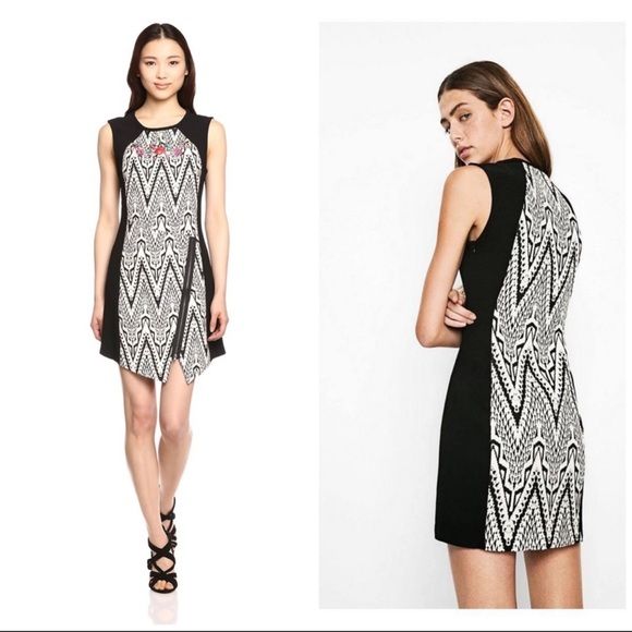 Rode Desigual broderie en haut