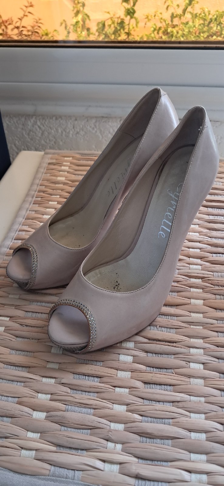 Escarpins en cuir