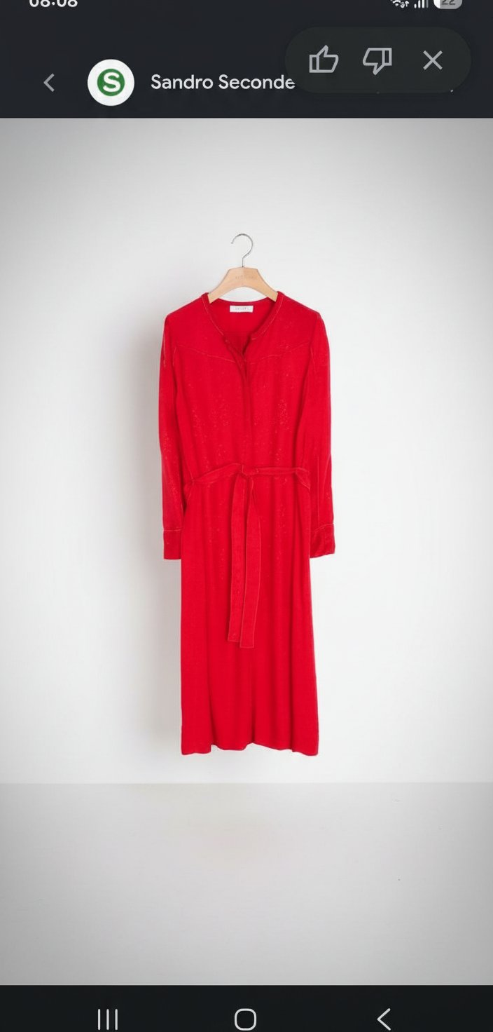 Robe Kimono Sandro avec ceinture 