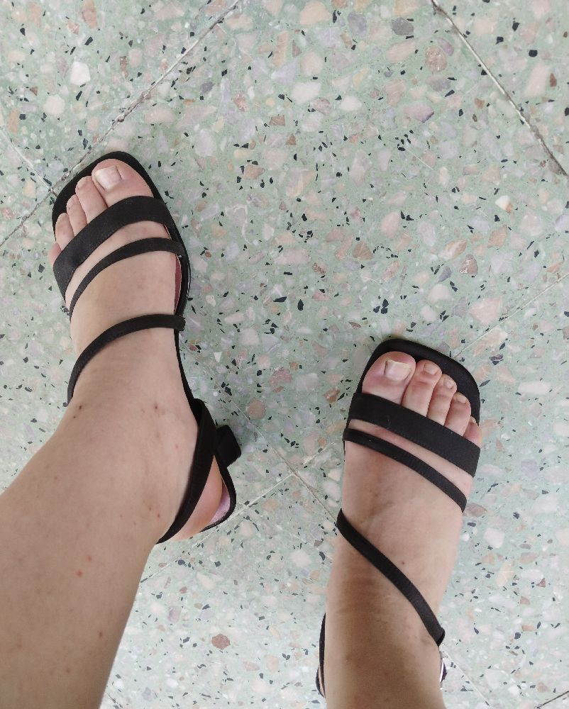 Sandales demi talons 