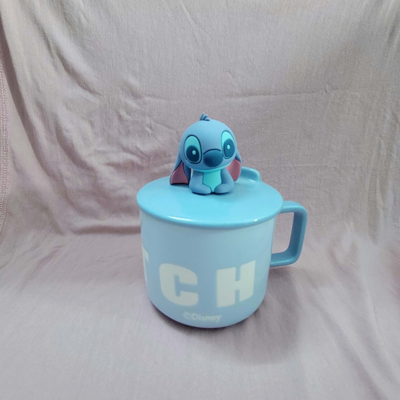 Mug en Céramique Disney Stitch avec Couvercle Figure 3D & Boîte Cadeau