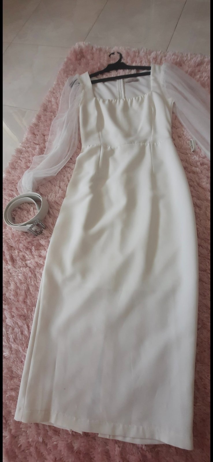 Robe blanche tres classe