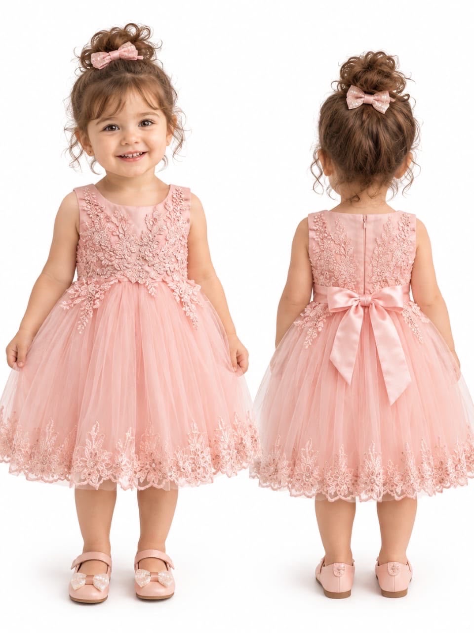 Robe fille avec chausseures