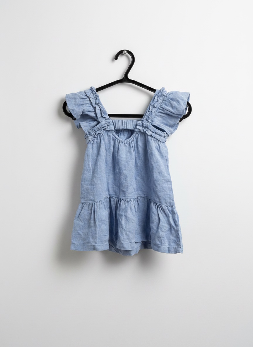 Robe bleu en laine zara