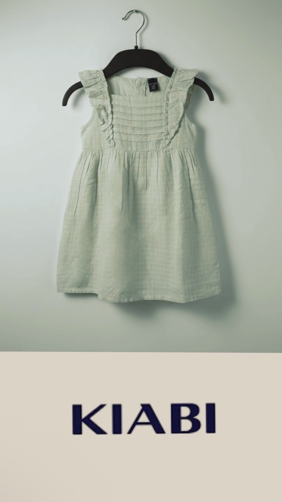 Robe vert deau kiabi