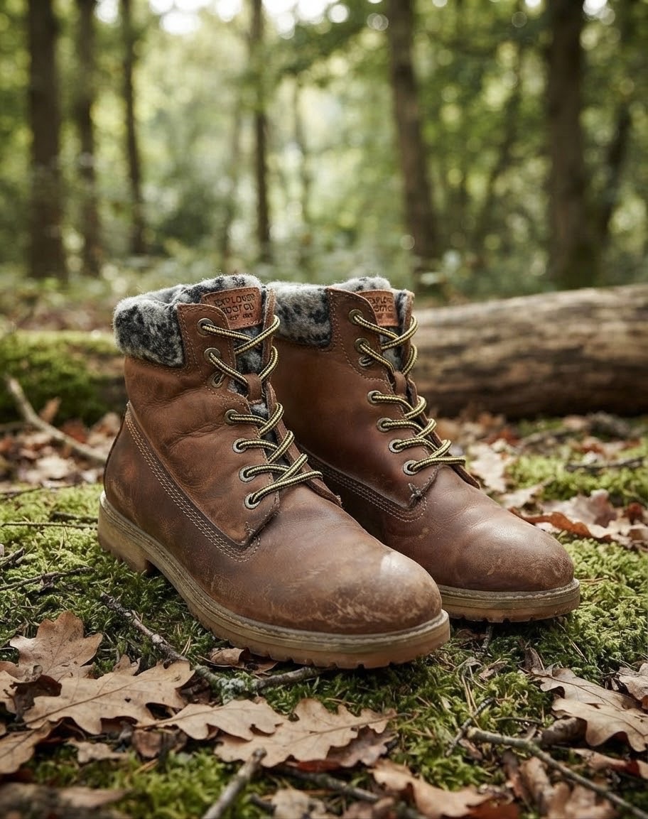 Bottes en cuir marron Taille 39-40