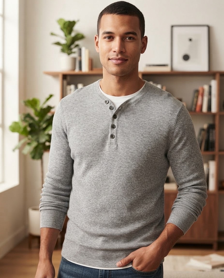 Pull Jules gris clair