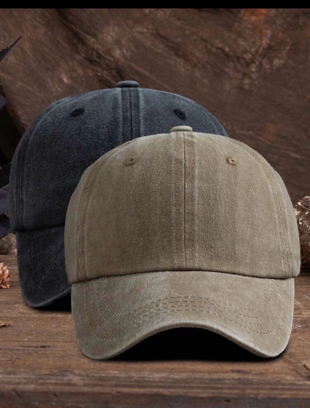 Lot de 3 casquettes